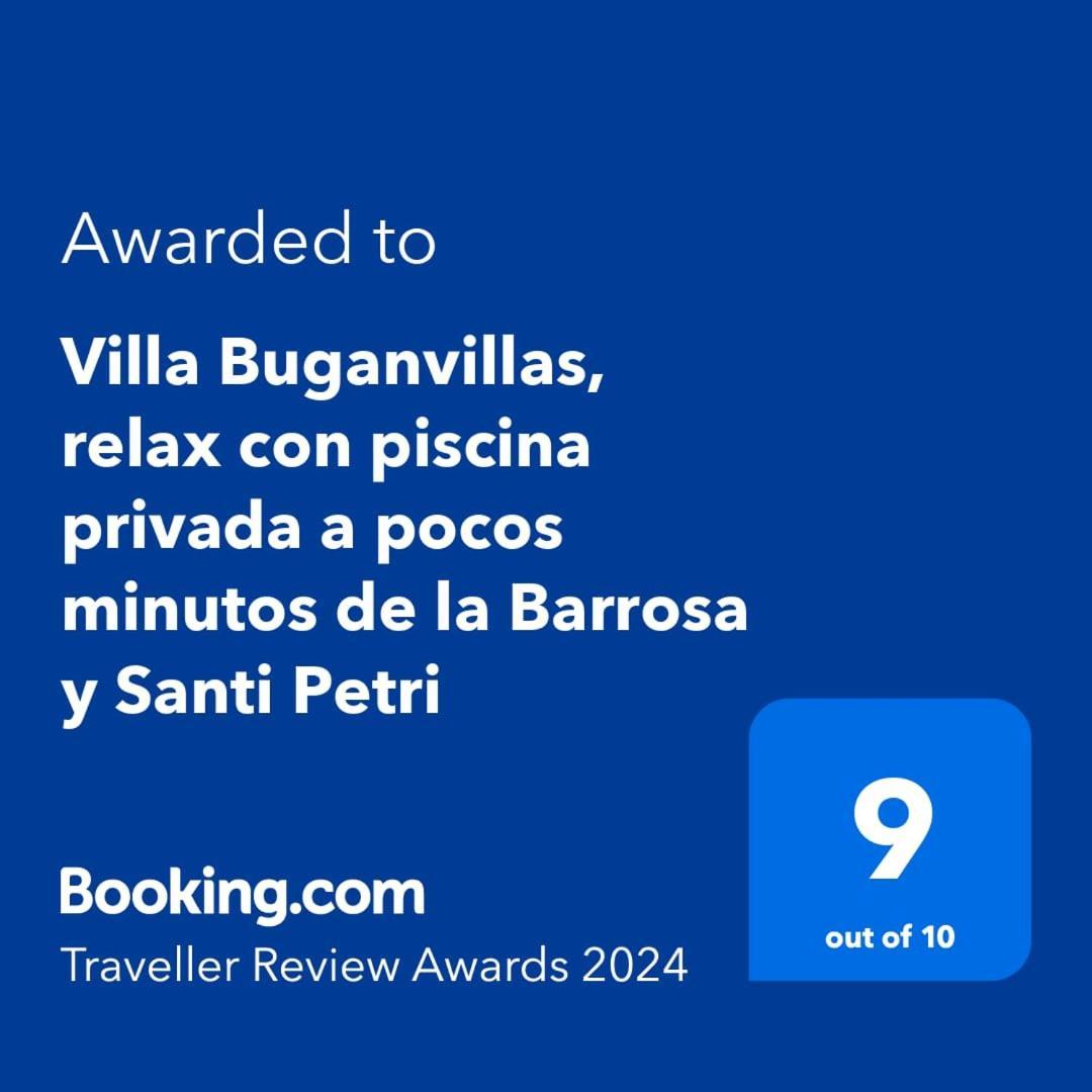 Villa Buganvillas, Relax Con Piscina Privada A Pocos Minutos De La Barrosa Y Santi Petri Chiclana de la Frontera
